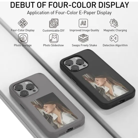 Husa pentru iPhone 14 Pro - Techsuit SmartScreen NFC - Black Husa pentru iPhone 14 Pro - Techsuit SmartScreen NFC - Black