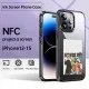 Husa pentru iPhone 14 Pro - Techsuit SmartScreen NFC - Black Husa pentru iPhone 14 Pro - Techsuit SmartScreen NFC - Black