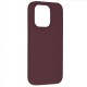 Husa pentru iPhone 14 Pro - Techsuit Soft Edge Silicone - Plum Violet