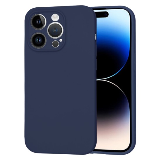 Husa pentru iPhone 14 Pro - Techsuit SoftFlex - Navy Blue