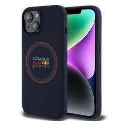 Husa pentru iPhone 14 - Red Bull Racing Silicone Red Ring MagSafe (RBHMP14S24SIILVR) - Navy Husa pentru iPhone 14 - Red Bull Racing Silicone Red Ring MagSafe (RBHMP14S24SIILVR) - Navy