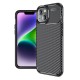 Husa pentru iPhone 14 - Techsuit CarbonFiber - Black