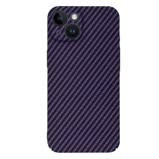 Husa pentru iPhone 14 - Techsuit Carbonite FiberShell - Purple