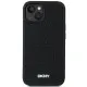 Husa pentru iPhone 15 - DKNY Hardcase 3D Rubber Repeat Pattern (DKHCP15S3DRPWK) - Black