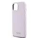 Husa pentru iPhone 15 - DKNY Hardcase Liquid Silicone Small Metal Logo MagSafe (DKHMP15SSMCHLP) - Pink Husa pentru iPhone 15 - DKNY Hardcase Liquid Silicone Small Metal Logo MagSafe (DKHMP15SSMCHLP) - Pink