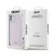 Husa pentru iPhone 15 - DKNY Hardcase Liquid Silicone Small Metal Logo MagSafe (DKHMP15SSMCHLP) - Pink Husa pentru iPhone 15 - DKNY Hardcase Liquid Silicone Small Metal Logo MagSafe (DKHMP15SSMCHLP) - Pink