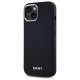 Husa pentru iPhone 15 - DKNY Hardcase Plain Logo MagSafe (DKHMP15SPSCMCLK) - Black