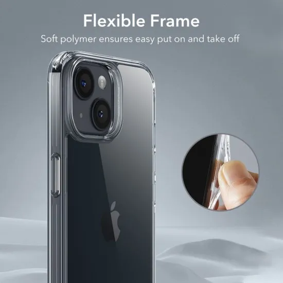 Husa pentru iPhone 15 - ESR Ice Shield - Clear Husa pentru iPhone 15 - ESR Ice Shield - Clear