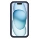 Husa pentru iPhone 15 + Folie - ESR Armor Tough Kickstand HaloLock - Clear Dark Blue