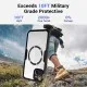 Husa pentru iPhone 15 + Folie - Techsuit ColorVerse 360 MagSafe Series - Blue Husa pentru iPhone 15 + Folie - Techsuit ColorVerse 360 MagSafe Series - Blue