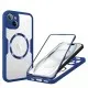 Husa pentru iPhone 15 + Folie - Techsuit ColorVerse 360 MagSafe Series - Blue Husa pentru iPhone 15 + Folie - Techsuit ColorVerse 360 MagSafe Series - Blue