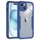 Husa pentru iPhone 15 + Folie - Techsuit ColorVerse 360 Series - Blue