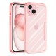 Husa pentru iPhone 15 + Folie - Techsuit ColorVerse 360 Series - Pink