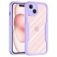 Husa pentru iPhone 15 + Folie - Techsuit ColorVerse 360 Series - Purple