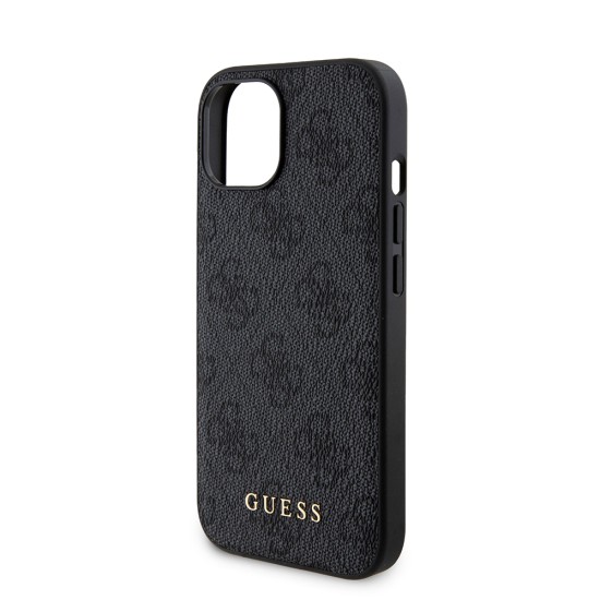 Husa pentru iPhone 15 - Guess Hardcase Powerbank MagSafe (GUBPM5P15S4GEMGK) - Black