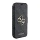 Husa pentru iPhone 15 / iPhone 14 / iPhone 13 - Guess Book 4G (GUBKP15S4GMGGR) - Grey Husa pentru iPhone 15 / iPhone 14 / iPhone 13 - Guess Book 4G (GUBKP15S4GMGGR) - Grey