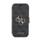 Husa pentru iPhone 15 / iPhone 14 / iPhone 13 - Guess Book 4G (GUBKP15S4GMGGR) - Grey Husa pentru iPhone 15 / iPhone 14 / iPhone 13 - Guess Book 4G (GUBKP15S4GMGGR) - Grey