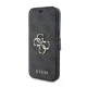 Husa pentru iPhone 15 / iPhone 14 / iPhone 13 - Guess Book 4G (GUBKP15S4GMGGR) - Grey Husa pentru iPhone 15 / iPhone 14 / iPhone 13 - Guess Book 4G (GUBKP15S4GMGGR) - Grey