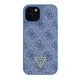 Husa pentru iPhone 15 / iPhone 14 / iPhone 13 - Guess Crossbody 4G Metal Logo (GUHCP15SP4TDSCPB) - Blue