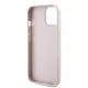Husa pentru iPhone 15 / iPhone 14 / iPhone 13 - Guess Crossbody 4G Metal Logo (GUHCP15SP4TDSCPP) - Pink Husa pentru iPhone 15 / iPhone 14 / iPhone 13 - Guess Crossbody 4G Metal Logo (GUHCP15SP4TDSCPP) - Pink