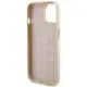 Husa pentru iPhone 15 / iPhone 14 / iPhone 13 - Guess Glitter Glossy Script (GUHCP15SPGMCSD) - Sparkle Beige Husa pentru iPhone 15 / iPhone 14 / iPhone 13 - Guess Glitter Glossy Script (GUHCP15SPGMCSD) - Sparkle Beige