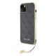 Husa pentru iPhone 15 / iPhone 14 / iPhone 13 - Guess Hardcase 4G Charms Collection (GUHCP15SGF4GGR) - Grey