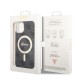 Husa pentru iPhone 15 / iPhone 14 / iPhone 13 - Guess IML 4G MagSafe (GUHMP15SH4STK) - Black