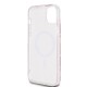 Husa pentru iPhone 15 / iPhone 14 / iPhone 13 - Guess IML GCube MagSafe (GUHMP15SHGCUSTGP) - Pink