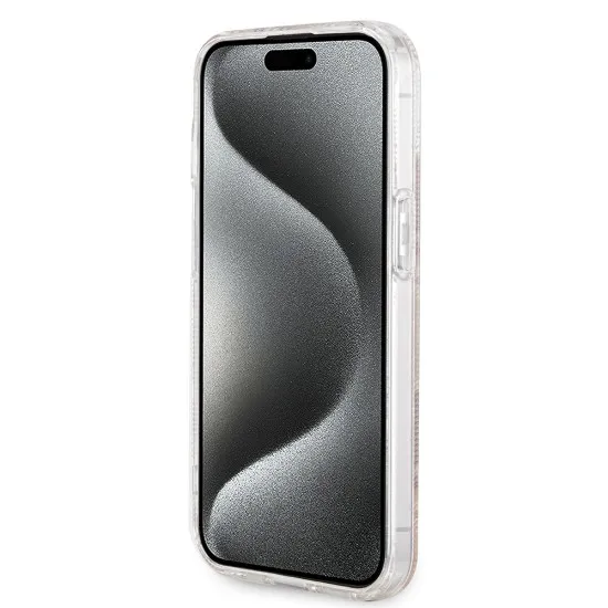 Husa pentru iPhone 15 / iPhone 14 / iPhone 13 - Guess IML GCube MagSafe (GUHMP15SHGCUSTGW) - Brown Husa pentru iPhone 15 / iPhone 14 / iPhone 13 - Guess IML GCube MagSafe (GUHMP15SHGCUSTGW) - Brown