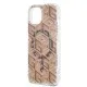Husa pentru iPhone 15 / iPhone 14 / iPhone 13 - Guess IML GCube MagSafe (GUHMP15SHGCUSTGW) - Brown Husa pentru iPhone 15 / iPhone 14 / iPhone 13 - Guess IML GCube MagSafe (GUHMP15SHGCUSTGW) - Brown