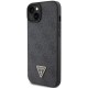 Husa pentru iPhone 15 / iPhone 14 / iPhone 13 - Guess Leather 4G Diamond Triangle (GUHCP15SP4TDPK) - Black