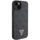 Husa pentru iPhone 15 / iPhone 14 / iPhone 13 - Guess Leather 4G Diamond Triangle (GUHCP15SP4TDPK) - Black