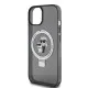 Husa pentru iPhone 15 / iPhone 14 / iPhone 13 - Karl Lagerfeld Hardcase Ring Stand MagSafe (KLHMP15SHMRSKCK) - Karl&Choupette