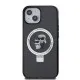 Husa pentru iPhone 15 / iPhone 14 / iPhone 13 - Karl Lagerfeld Hardcase Ring Stand MagSafe (KLHMP15SHMRSKCK) - Karl&Choupette