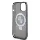 Husa pentru iPhone 15 / iPhone 14 / iPhone 13 - Karl Lagerfeld Hardcase Ring Stand MagSafe (KLHMP15SHMRSKCK) - Karl&Choupette