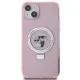 Husa pentru iPhone 15 / iPhone 14 / iPhone 13 - Karl Lagerfeld Hardcase Ring Stand MagSafe (KLHMP15SHMRSKCP) - Pink Karl&Choupette Husa pentru iPhone 15 / iPhone 14 / iPhone 13 - Karl Lagerfeld Hardcase Ring Stand MagSafe (KLHMP15SHMRSKCP) - Pink Karl&Choupette