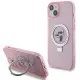 Husa pentru iPhone 15 / iPhone 14 / iPhone 13 - Karl Lagerfeld Hardcase Ring Stand MagSafe (KLHMP15SHMRSKCP) - Pink Karl&Choupette Husa pentru iPhone 15 / iPhone 14 / iPhone 13 - Karl Lagerfeld Hardcase Ring Stand MagSafe (KLHMP15SHMRSKCP) - Pink Karl&Choupette