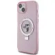 Husa pentru iPhone 15 / iPhone 14 / iPhone 13 - Karl Lagerfeld Hardcase Ring Stand MagSafe (KLHMP15SHMRSKCP) - Pink Karl&Choupette Husa pentru iPhone 15 / iPhone 14 / iPhone 13 - Karl Lagerfeld Hardcase Ring Stand MagSafe (KLHMP15SHMRSKCP) - Pink Karl&Choupette