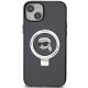 Husa pentru iPhone 15 / iPhone 14 / iPhone 13 - Karl Lagerfeld Hardcase Ring Stand MagSafe (KLHMP15SHMRSKHK) - Karl Head