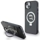 Husa pentru iPhone 15 / iPhone 14 / iPhone 13 - Karl Lagerfeld Hardcase Ring Stand MagSafe (KLHMP15SHMRSKHK) - Karl Head