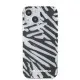 Husa pentru iPhone 15 / iPhone 14 / iPhone 13 - Karl Lagerfeld IML Luxury (KLHCP15SHZBPKCCK) - Zebra Pattern&Cord Husa pentru iPhone 15 / iPhone 14 / iPhone 13 - Karl Lagerfeld IML Luxury (KLHCP15SHZBPKCCK) - Zebra Pattern&Cord