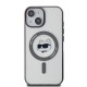 Husa pentru iPhone 15 / iPhone 14 / iPhone 13 - Karl Lagerfeld IML MagSafe (KLHMP15SHCHNOTK) - Transparent Choupette`s Head