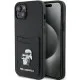 Husa pentru iPhone 15 / iPhone 14 / iPhone 13 - Karl Lagerfeld Saffiano Cardslot (KLHCP15SSAPKCNPK) - Karl&Choupette Husa pentru iPhone 15 / iPhone 14 / iPhone 13 - Karl Lagerfeld Saffiano Cardslot (KLHCP15SSAPKCNPK) - Karl&Choupette