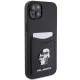 Husa pentru iPhone 15 / iPhone 14 / iPhone 13 - Karl Lagerfeld Saffiano Cardslot (KLHCP15SSAPKCNPK) - Karl&Choupette Husa pentru iPhone 15 / iPhone 14 / iPhone 13 - Karl Lagerfeld Saffiano Cardslot (KLHCP15SSAPKCNPK) - Karl&Choupette