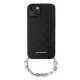Husa pentru iPhone 15 / iPhone 14 / iPhone 13 - Karl Lagerfeld Saffiano Monogram Chain (KLHCP14SSACKLHPK) - Black Husa pentru iPhone 15 / iPhone 14 / iPhone 13 - Karl Lagerfeld Saffiano Monogram Chain (KLHCP14SSACKLHPK) - Black