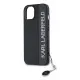 Husa pentru iPhone 15 / iPhone 14 / iPhone 13 - Karl Lagerfeld Saffiano Rhinestones&Charm (KLHCP15SPSAKDGCK) - Black Husa pentru iPhone 15 / iPhone 14 / iPhone 13 - Karl Lagerfeld Saffiano Rhinestones&Charm (KLHCP15SPSAKDGCK) - Black