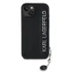 Husa pentru iPhone 15 / iPhone 14 / iPhone 13 - Karl Lagerfeld Saffiano Rhinestones&Charm (KLHCP15SPSAKDGCK) - Black Husa pentru iPhone 15 / iPhone 14 / iPhone 13 - Karl Lagerfeld Saffiano Rhinestones&Charm (KLHCP15SPSAKDGCK) - Black