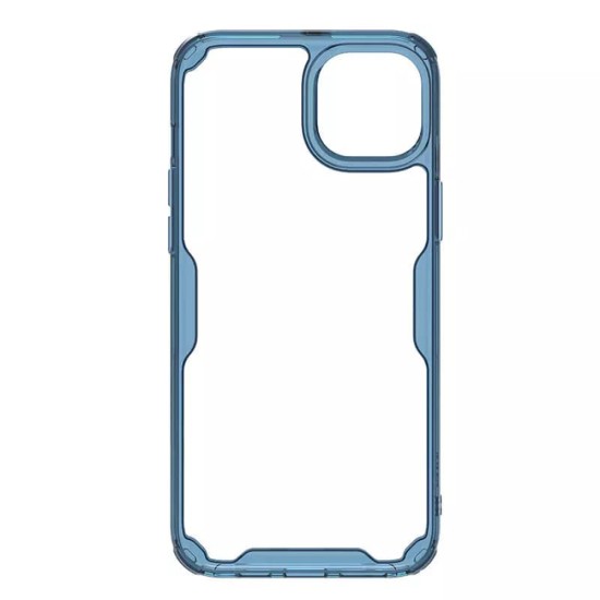 Husa pentru iPhone 15 - Nillkin Nature TPU Case - Blue