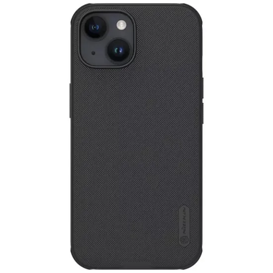 Husa pentru iPhone 15 - Nillkin Super Frosted Shield - Black Husa pentru iPhone 15 - Nillkin Super Frosted Shield - Black