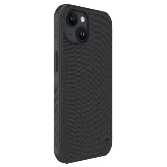 Husa pentru iPhone 15 - Nillkin Super Frosted Shield - Black Husa pentru iPhone 15 - Nillkin Super Frosted Shield - Black